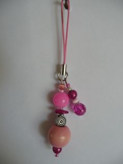 Bijou de portable rose bonbon