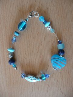 Bracelet perles beues