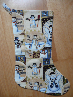 Botte de Noël bonshommes de neige