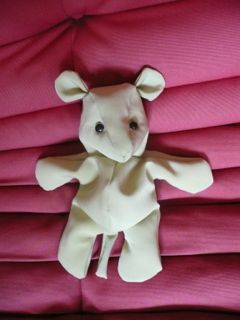 Ours en tissu vert